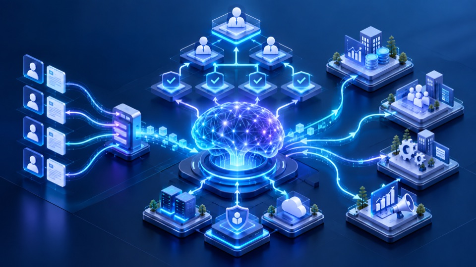 AI & Digital Workforce service illustration