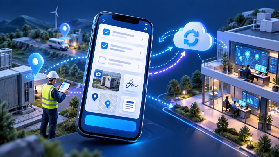 Mobile Workforce Apps service illustration