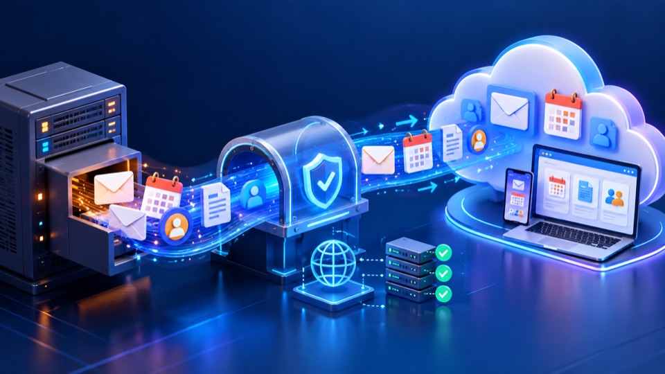 Office 365 Migration service illustration