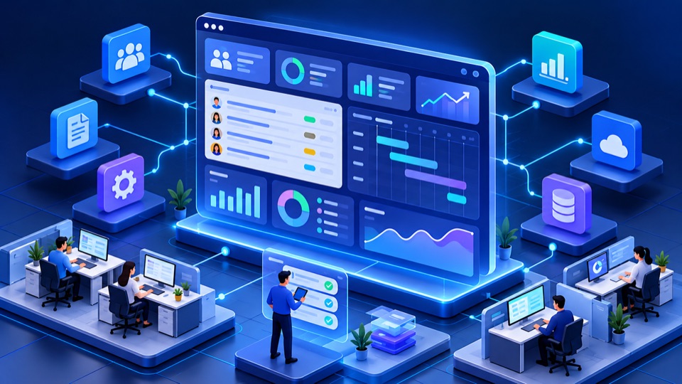 Digital Workforce Portals service illustration